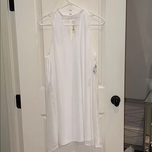 White key hole dress